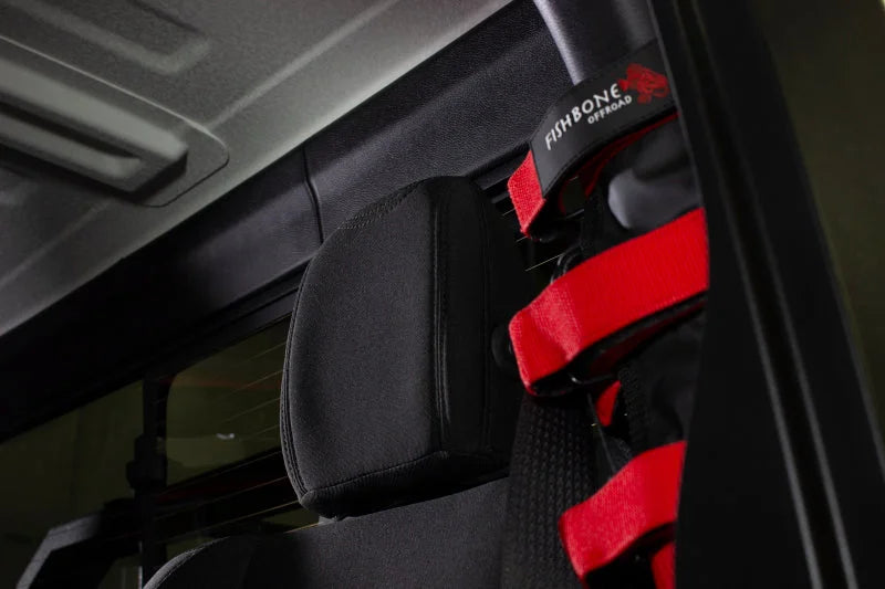 Fishbone Offroad Padded Roll Bar Red Fire Extinguisher Holder - Additional View 12