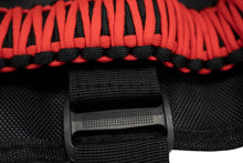 Load image into Gallery viewer, Fishbone Offroad Paracord Grab Handles w/Three Straps Red - Additional View 6