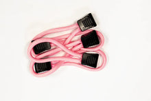 Load image into Gallery viewer, Fishbone Offroad Paracord Zipper Pulls 5 Pcs Baby Pink - Detail View