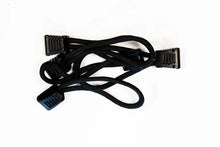 Load image into Gallery viewer, Fishbone Offroad Paracord Zipper Pulls 5 Pcs - Black - Detail View