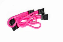 Load image into Gallery viewer, Fishbone Offroad Paracord Zipper Pulls 5 Pcs Hot Pink - Side View
