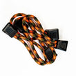Load image into Gallery viewer, Fishbone Offroad Paracord Zipper Pulls 5 Pcs Orange Camo - Side View