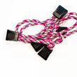 Load image into Gallery viewer, Fishbone Offroad Paracord Zipper Pulls 5 Pcs Pink Camo - Main Product View