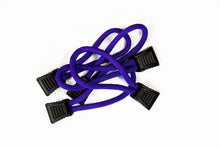 Load image into Gallery viewer, Fishbone Offroad Paracord Zipper Pulls 5 Pcs Purple - Detail View