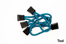 Load image into Gallery viewer, Fishbone Offroad Paracord Zipper Pulls 5 Pcs Teal - Main Product View