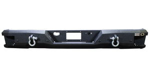 Fishbone Offroad Rear Bumper - Black fits 2007-2013 Chevrolet Silverado 1500 - Main Product View