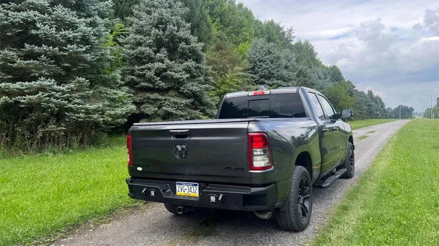 Fishbone Offroad 2019+ Ram 1500 Rear Bumper - Black - Installation View