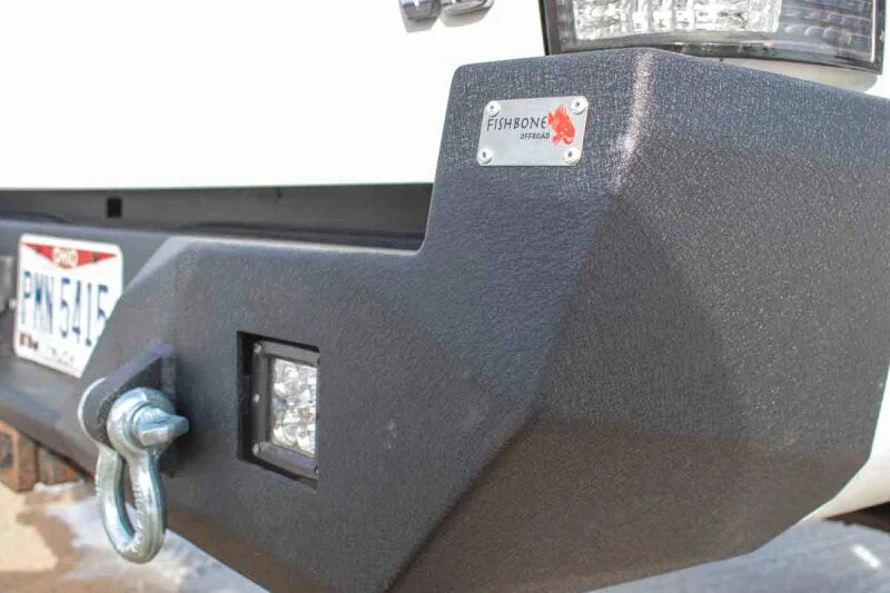 Fishbone Offroad Rear Bumper fits 2005-2015 Tacoma - Side View
