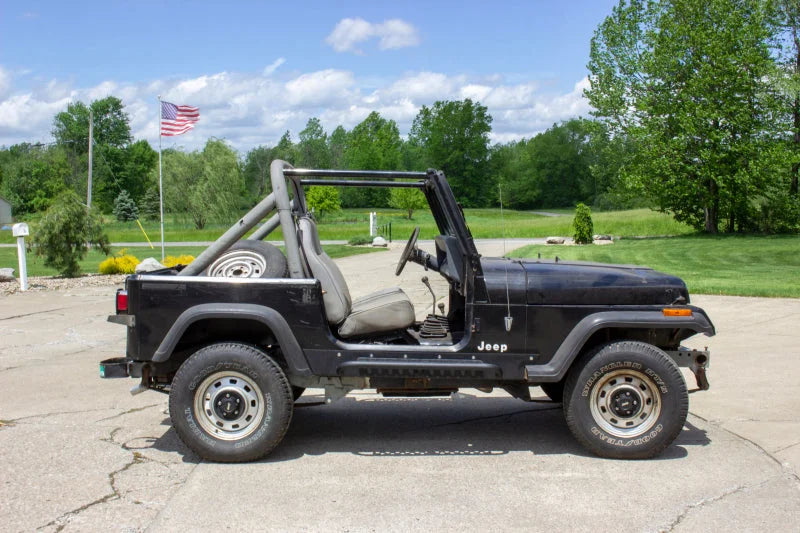 Fishbone Offroad Rock Slider w Tube Step - Installation View