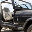 Load image into Gallery viewer, Fishbone Offroad Rock Slider w Tube Step - Additional View 5