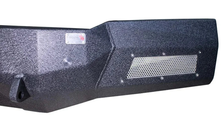 Fishbone Offroad 19-21 Chevrolet Silverado 1500 Rockfish Front Bumper - Black Texture - Additional View 6