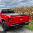 Load image into Gallery viewer, Fishbone Offroad Rockfish Rear Bumper fits 2014-2018 Chevy Silverado 1500 - Installation View
