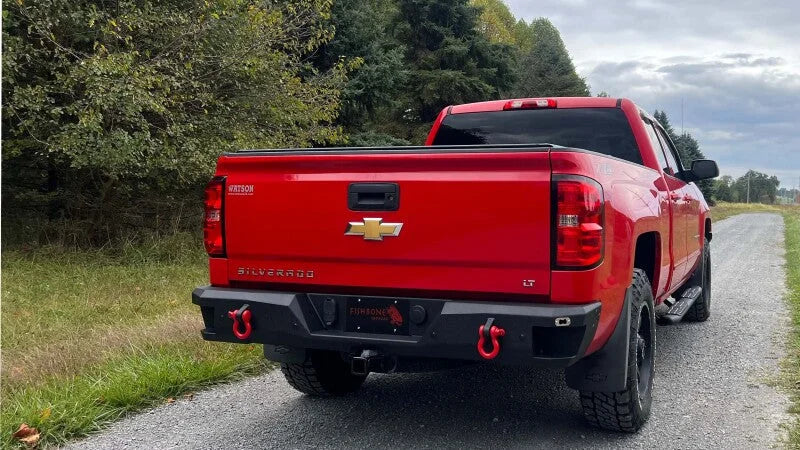 Fishbone Offroad Rockfish Rear Bumper fits 2014-2018 Chevy Silverado 1500 - Additional View 7