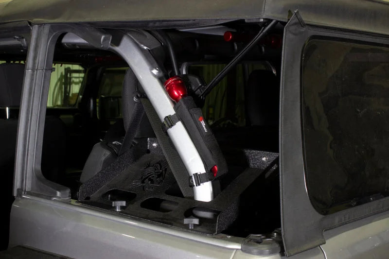 Fishbone Offroad Roll Bar Flashlight Holder - Back View