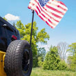 Load image into Gallery viewer, Fishbone Offroad Spare Tire Flag Mount - Back View