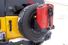 Load image into Gallery viewer, Fishbone Offroad Spare Tire Jerry Can Mount - Back View