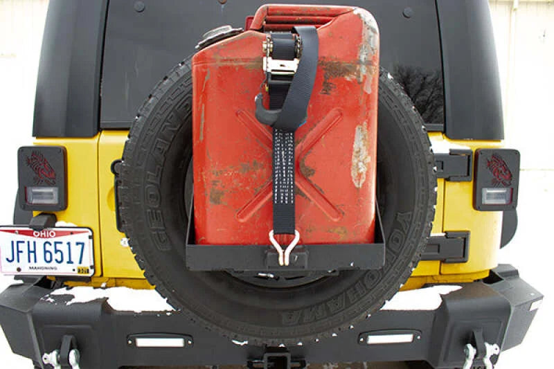 Fishbone Offroad Spare Tire Jerry Can Mount - Additional View 6
