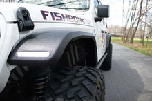 Load image into Gallery viewer, Fishbone Offroad Steel Front Fender Flares - Black fits 2018-2024 Jeep Wrangler JL / JLU - Additional View 5
