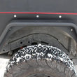 Load image into Gallery viewer, Fishbone Offroad 97-06 Jeep Wrangler TJ Steel Tube Fenders Rear 3In Flare - Blk Textured Powdercoat - Additional View 7