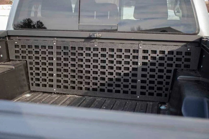 Fishbone Offroad Tacoma Front Bed Molle Panel - Installation View