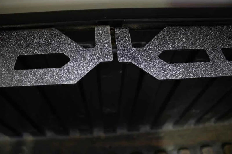 Fishbone Offroad Tacoma Front Bed Wheel Chock - Back View