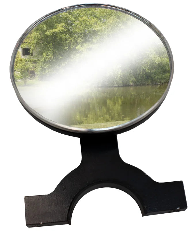 Fishbone Offroad Tube Door Mirror Billet Aluminum - Black Powdercoat - Additional View 5