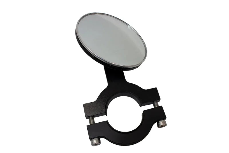 Fishbone Offroad Tube Door Mirror Billet Aluminum - Black Powdercoat - Additional View 8