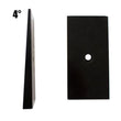 Load image into Gallery viewer, Fishbone Offroad Universal 4in Leaf Spring Shim - Black - Main Product View