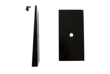 Load image into Gallery viewer, Fishbone Offroad Universal 4in Leaf Spring Shim - Black - Main Product View
