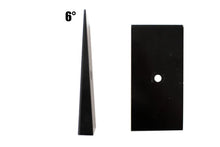 Load image into Gallery viewer, Fishbone Offroad Universal 6in Leaf Spring Shim - Black - Main Product View