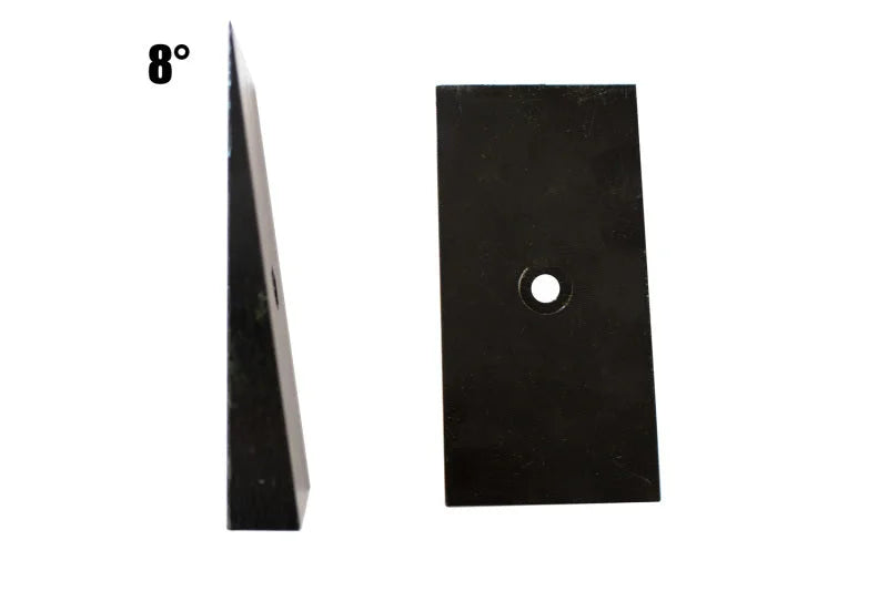 Fishbone Offroad Universal 8in Leaf Spring Shim - Black - Main Product View
