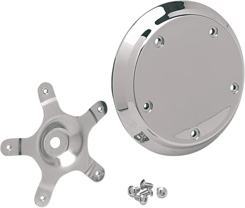 Five-Bolt Domed Air Cleaner Insert - Chrome DragSpecialties 14-0210-SC4 - Main Product View