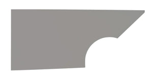 Five Star Fabricating Qtr Panel High Impact Plastic Gray Right 34001-27351-GR
