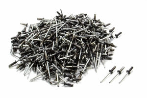 Five Star Fabricating Sm Hd Rivet Black Multi -grip 500pk 814B-500S
