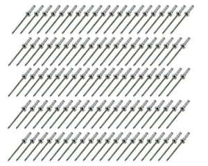 Five Star Fabricating Small Head Rivet Silver 100pc 1/8in 815-100S