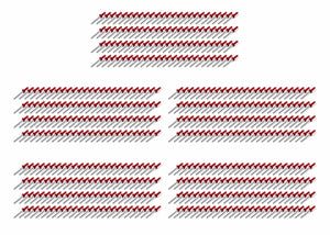 Five Star Fabricating Sml Hd Rivet Red Multi-Grip 500pk 814R-500S