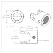 Load image into Gallery viewer, Flaming River 1"-48 X 3/4" DD UNIVERSAL BILLET-JOINT - Additional View 5