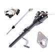 Load image into Gallery viewer, Flaming River 1966-77 BRONCO COLUMN INSTALL KIT - BLACK POWDERCOAT FLOOR SHIFT COLUMN
