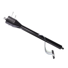 Load image into Gallery viewer, Flaming River 30" FLOOR SHIFT TILT COLUMN W/2" OD - BLACK POWDERCOAT FINISH - Back View