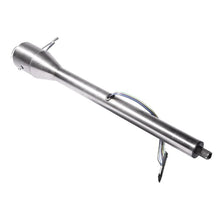 Load image into Gallery viewer, Flaming River 33" FLOOR SHIFT TILT COLUMN W/2" OD - PAINTABLE MILL FINISH - Installation View