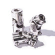 Load image into Gallery viewer, Flaming River 3/4"-36 X 3/4" DD STAINLESS STEEL U-JOINT - SATIN - Back View