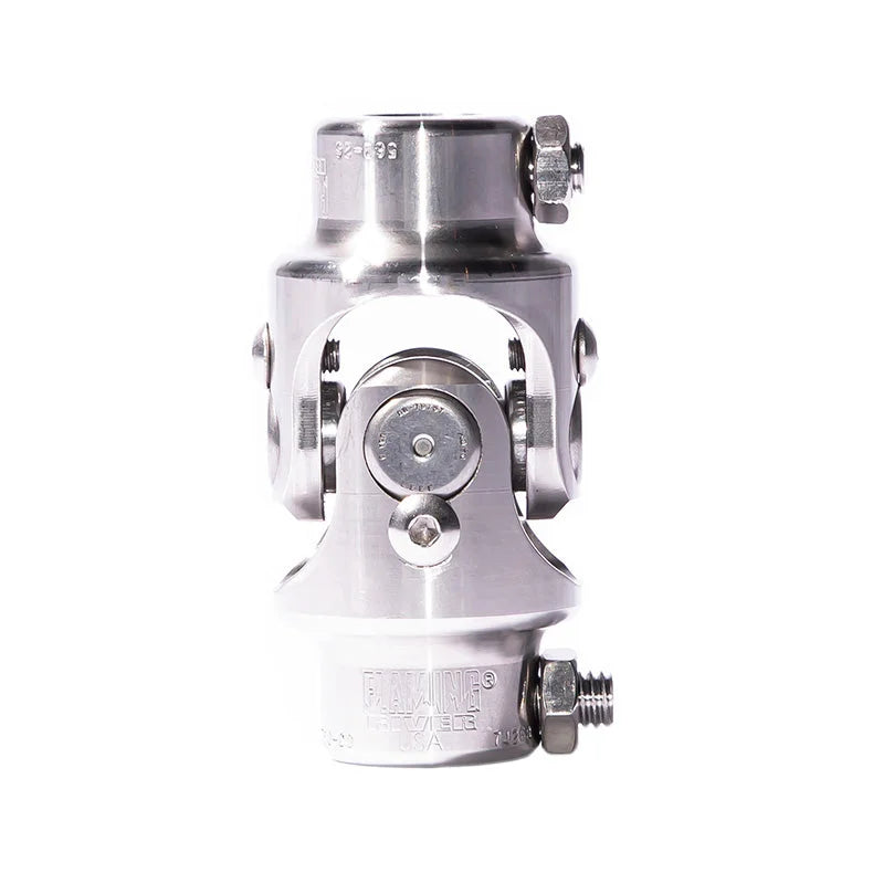 Flaming River 3/4" DD X 3/4" DD STAINLESS STEEL U-JOINT - SATIN - Main Product View