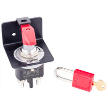 Load image into Gallery viewer, Flaming River Battery Disconnect The Big Switch 500 With Lock FR1046