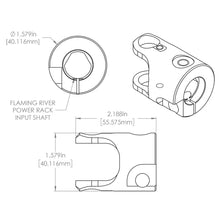 Load image into Gallery viewer, Flaming River FR POWER X 3/4" DD UNIVERSAL BILLET-JOINT - Installation View