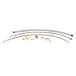 Load image into Gallery viewer, Flaming River STAINLESS BRAIDED HOSE KIT - REMOTE RESERVOIR (GM-STYLE FITS FR POWER RACK) - Kit Contents