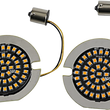 Load image into Gallery viewer, Flat-Style Turn Signal Insert - Amber DragSpecialties DS-300-A-1156-T - Main Product View