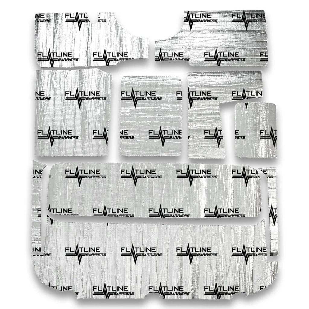 Flatline Barriers 47-55 1st Series GM Truc k Cab Floor Insulation