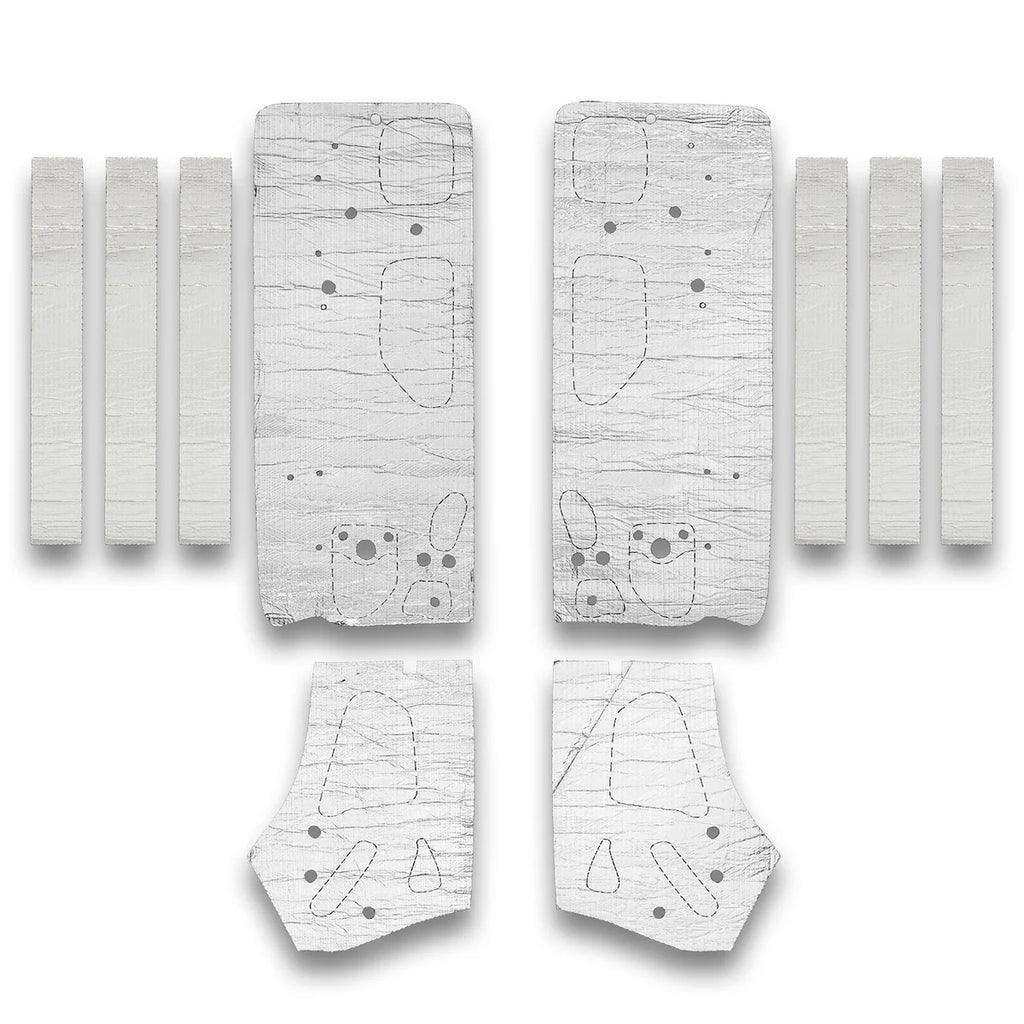 Flatline Barriers 69-70 Ford Mustang Coupe Door Insulation Kit