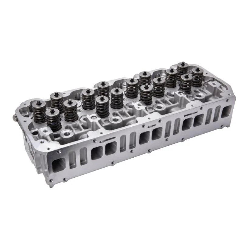 Fleece Performance 01-04 GM Duramax LB7 Freedom Cylinder Head w/Cupless Injector Bore (Driver Side) - Installation View
