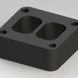 Load image into Gallery viewer, Fleece Performance 01-13 GM Duramax 6.6L 1.5in T4 Pedestal Spacer - Main Product View